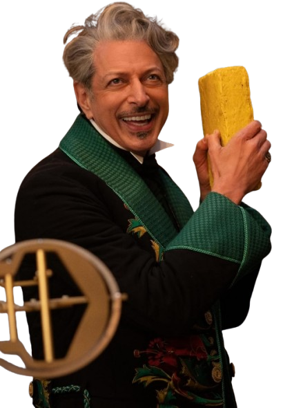 Jeff Goldblum Wicked For Good Floral Coat - Image 3